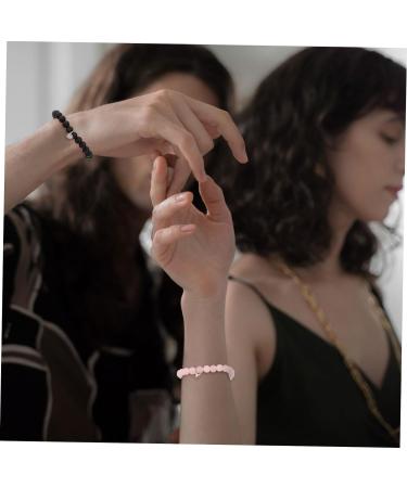 TENDYCOCO 2 Pairs Glass Miss Wrist Chain Letter 7.5x6cmx2pcs Assorted Colorx2pcs - Buy Online on GoSupps.com