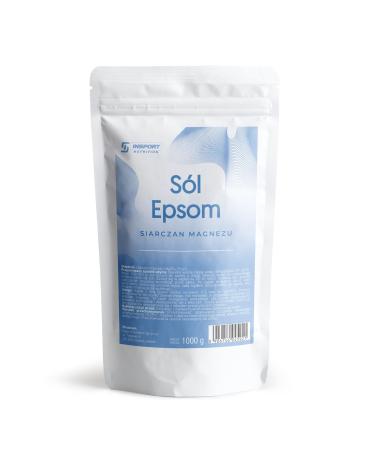 Sel pour le bain Sulfate de magn sium 1000 g Poudre Sel naturel Source de magn sium concentr e Emballage anti-fuite avec fermeture clair Doypack - INSPORT Nutrition