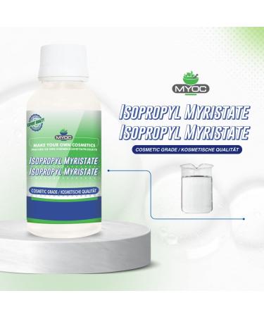 MYOC Isopropyl Myristate-118 Ml (3.99 Fl.Oz) Isopropyl Myristate for Skin Isopropyl Myristate Liquid IPM for Makeup Remover Isopropyl Myristate for Hair IPM Bulk - Buy Online on GoSupps.com