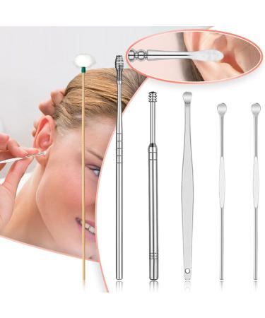 Stainless Steel Ear Wax Removal Kit - Innovative Ear Cleaning Tool - Buy Online on GoSupps.com