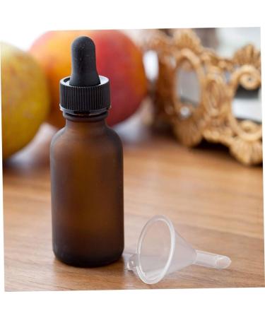 tddouck Bottle Container 30ml Empty Glass Dropper Bottle Refillable Amber Essential Oil Container Jar with Glass Pipette Dropper - Buy Online on GoSupps.com