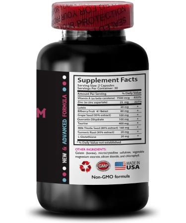 Pure sight - EYE VISION SUPPLEMENT - Clarity boost Focus enhancer Clear view Lens support Focus sharp Refined vision Visual boost Sharp perception Eye sharpener 2 Bottle 120 Capsules - Buy Online on GoSupps.com