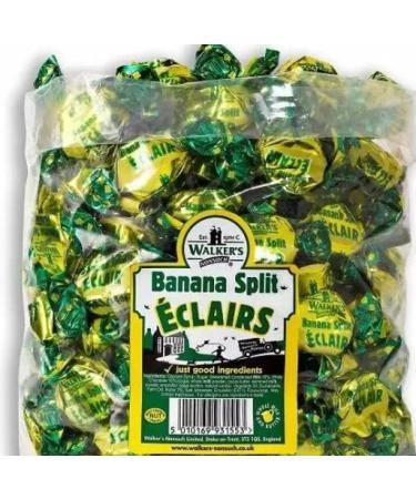 Walker's Nonsuch Banana Split Eclairs 1 Kg Delicious Tasty And Twisty Treat Gift Hamper For Birthday Christmas Sold By Kidzbuzz - Buy Online on GoSupps.com