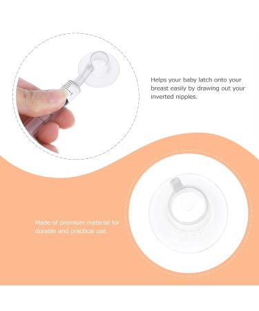 Nipple Aspirator Corrector Pullers Cups Extractor for Flat and Inverted Nipples - 2pcs - Buy Online on GoSupps.com