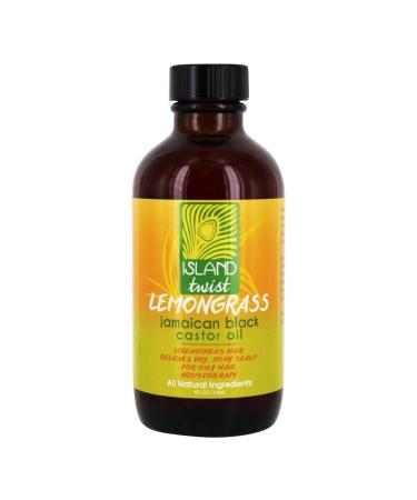 Island Twist JMCN Black Castor Oil Lemongrass 4oz - Buy Now - Buy Online on GoSupps.com