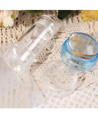 Lurrose Nail Art Tools - 2 Sets Clear Silicone Stampers & Double End Stamping Kit for Perfect Manicure - International Shipping Available - Buy Online on GoSupps.com