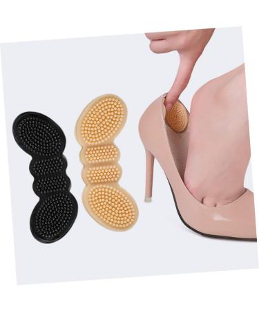 Beaupretty 4 Pairs Butterfly Heel Grips Durable Adhesive Heel Pads & Cushion Inserts for Women Silicone Heel Protectors (10x4CM - Buy Online on GoSupps.com