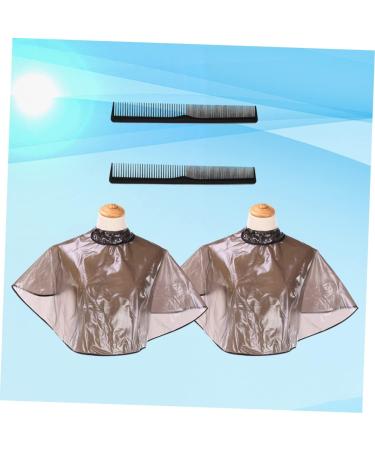 MAGICLULU 1 Set Wai Cloth Haircut Capes Hairdressing Apron Hair Comb Barber Accessories Hair Gown - Buy Online on GoSupps.com