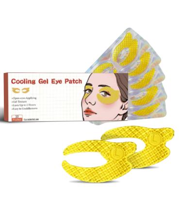 Cooling Gel Eye Patches (10 Pairs) for Puffy Eyes and Dark Circles Refreshing Eye Masks for Tired Eyes