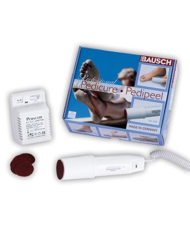 Bausch 0321 corneal loaf pedipe including 6 grinding wheels gentle pain -free corneal removal on heels bales elbows etc. foot care suitable for diabetic and sensitive skin