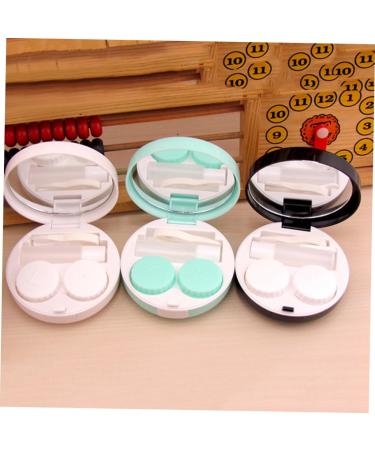 Buy SOLUSTRE Marble Glasses Case - Elegant Marble Lens Holder & Eye Care Set | Portable White Companion Box - Buy Online on GoSupps.com