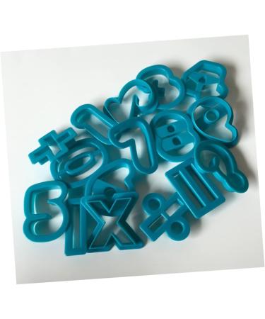 Zerodeko Number Baking Molds 32 Pcs Cookies Mold Baking Molds DIY Baking Tools Biscuit Mold Number Multi-Piece Set mediumx2pcs Bluex2pcs - Buy Online on GoSupps.com