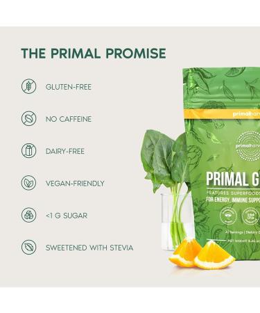 Primal Creatine Powder + Super Greens Powder Bundle | 2-Pack | Build Strength Boost Recovery & Support Wellness | 30 Servings Each - Buy Online on GoSupps.com
