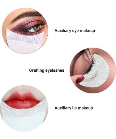BetterJonny 200pcs Eyeshadow Stencils Pads | Eyeshadow Shields for Eyelash Extensions & Makeup Residue - Buy Online on GoSupps.com