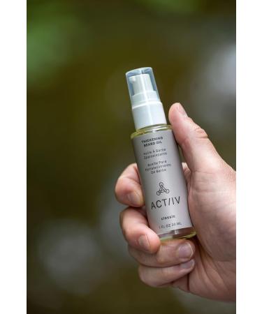 Buy ACTIIV Thickening Beard Oil - Classic Scented | Enhance Beard Growth & Thickening | International Shipping Available - Buy Online on GoSupps.com