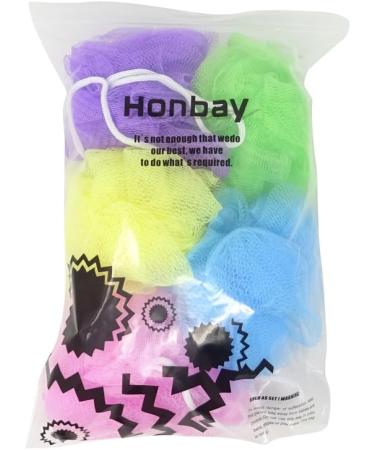 Honbay 5PCS Small Mesh Bath Shower Sponge - Perfect for Travel & Business Trips - Buy Online on GoSupps.com