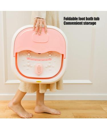 Masseur De Pieds Seau De Bain De Pieds Pliable Temp rature Constante Seau De Trempage De Pieds Portable Pour la Maison(EU-rose) EU rose - Buy Online on GoSupps.com