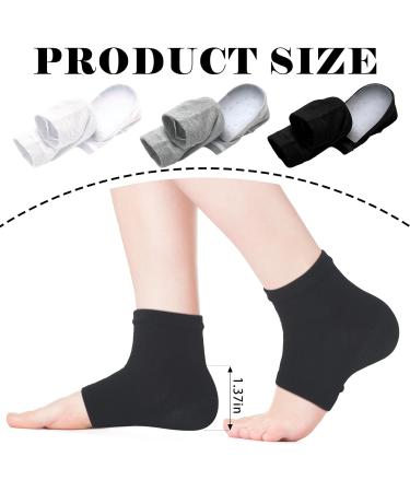 3 Pairs Height Max Invisible Shoe Heel Pads - Reusable Height Increase Socks for Men & Women - 3.5 cm Raised Insole - Buy Online on GoSupps.com