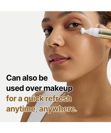 ISOI Intensive Lifting Gua Sha Ampoule Stick Eye Roller Under Eye Serum for Dark Circles Puffy Bags and Wrinkles with Bulgarian Rose Oil & Peptide Complex Korean Skin Care (0.5 fl.oz 15ml) 0.5 Fl Oz (Pack of 1) - Buy Online on GoSupps.com