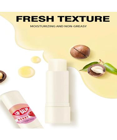  Generisch Set of 5 lip balms - Long-lasting nourishing lip cream - For a glossy beautiful finish - Day and night skincare and protection - For travel and winter - Buy Online on GoSupps.com