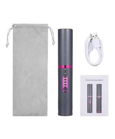 Buy Cordless 2-in-1 Hair Straightener & Curler | Portable Mini Ceramic Flat Iron | 5000mAh USB-C Rechargeable | Quick Heat Travel-Friendly Tool - Gray - Buy Online on GoSupps.com