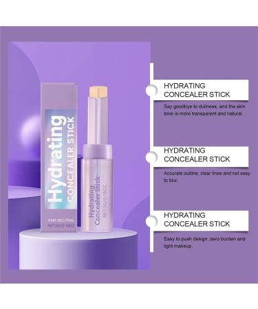 Stick anti-cernes contour blanc ivoire 5 g contour tridimensionnel naturel anti-cernes hydratant l ger cernes poches sous les yeux b ton de surligneur(D 2 boxes) - Buy Online on GoSupps.com
