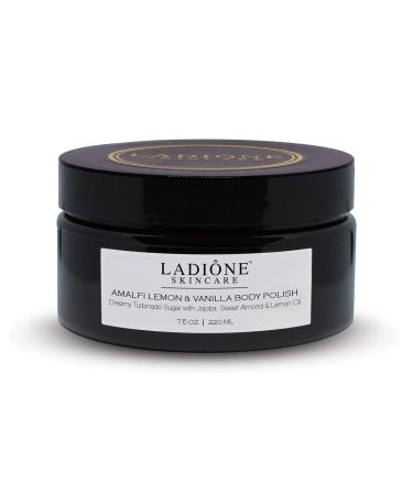 Amalfi Lemon & Vanilla Body Polish (USDA Organic + Natural Ingredients) - LADIONE SKINCARE