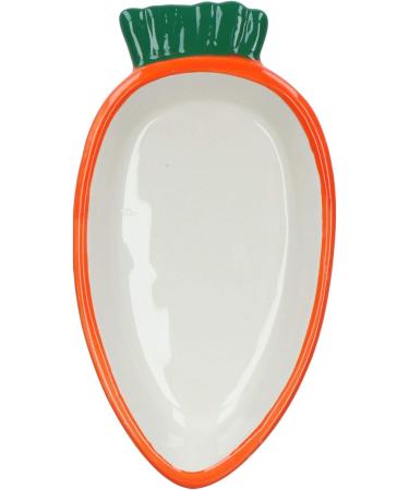 Small Animals Small Lettuce Green Leaf & Carrot Feeding Bowl Treat Pot 1PK - Buy Online on GoSupps.com