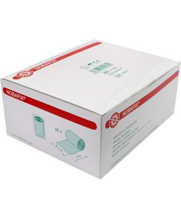 NOBA 20 Pieces Gauze Bandages - 6 cm x 4 m Fixation Bandages | Individually Foil Packaged | International Shipping Available - Buy Online on GoSupps.com