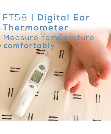 Beurer FT58 Digital Ear Thermometer for Body, Room & Object - Ideal for Babies, Toddlers & Adults - Buy Online on GoSupps.com