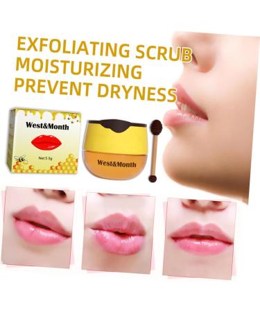 minkissy Moisturizing Lip Mask Lip Masks for Women Hydrating Lip Balm Honey Lip Masks Lip Moisturizing Pads Sleeping Mask for Women Lip Mask Balm Repair Lip Mask Supplies Care Miss - Buy Online on GoSupps.com