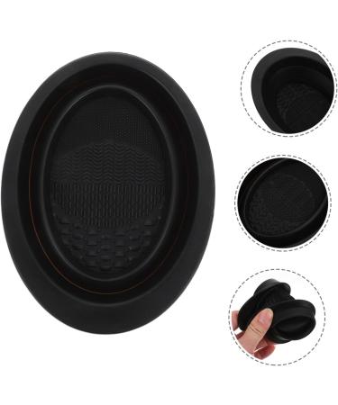 DOITOOL of Makeup Brush Makeup Brush Scrubber Pad Makeup Brush Cleaner Mat Brush Cleaning Mat Makeup Brush Mat Cleaner Foldable Makeup Brush Bowl Silica Gel Makeup Pad Not Hurt - Buy Online on GoSupps.com