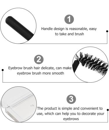 PRETYZOOM Gel Fixateur Pour Sourcils Incolore Transparent Savonnette Coiffant Pour Sourcils Femme Accessoire Maquillage Pinceau Coiffant Naturel Quotidien - Buy Online on GoSupps.com