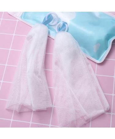 5PCS Exfoliating Foaming Net Premium Effective Easy Maker Face and Body Face Cleansing Soap - Buy Online on GoSupps.com