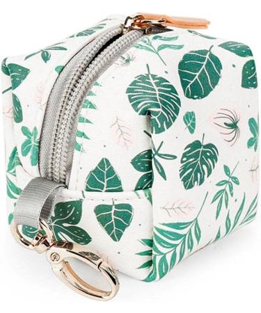 Harilla Portable Pacifier Storage Pocket | Eco-Friendly Snap Grip Bag for Toddlers | Dust-Proof Baby Pacifier Holder - Green Leaf Design - Buy Online on GoSupps.com