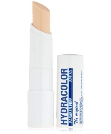 Hydracolor Unisex Sun-Snow Lipstick with SPF 50 Lip Balm 10 ml Unscented 1 Count (Pack of 1) Unisex Transparent