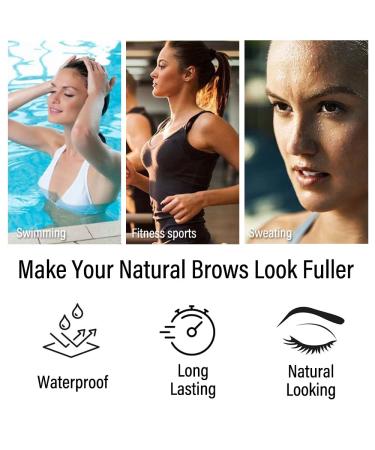 Light Brown Semi-Permanent Eyebrow Tint Kit | Long-Lasting Color for 4-6 Weeks - Buy Online on GoSupps.com