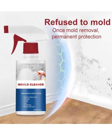 Mould Cleaner Mildew Cleaner Foam Mould Remover Spray Mould and Mildew Remover Foam Powerful Multi-Purpose Foam Cleaner Household Mould Remover Foam Spray for Kitchen and Bathroom (1PC) - Buy Online on GoSupps.com