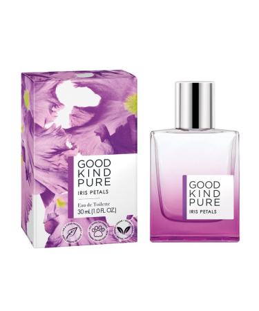 Iris Petals Eau de Toilette Spray - Woody Floral Fragrance - A blend of Nectarine Blossom & Soft Amber Woods - Clean Vegan & Long-Lasting Formula - 1.0 Fl Oz (Pack of 2) 1 Fl Oz (Pack of 2) - Buy Online on GoSupps.com