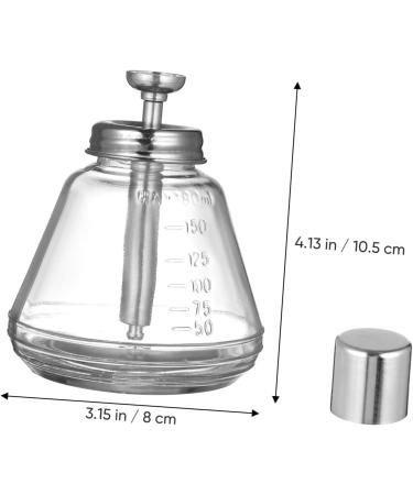 BIUDECO Glass Bottle Empty Bottle Press Bottle Nail Polish Remover Pump Bottle Empty Bottle Pump Bottle - Buy Online on GoSupps.com