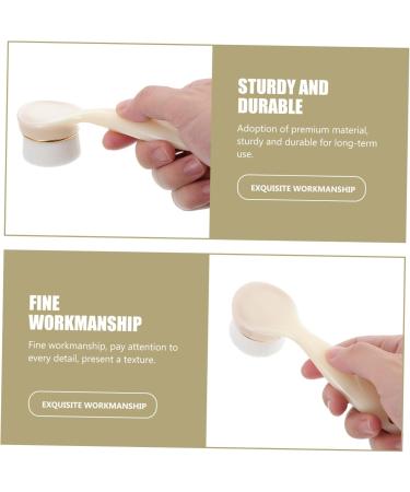 Didiseaon Face Brush Pore Scrubber Face Scrubber Face Skin Cleanser Brush Face Cleaning Brush Facial Cleansing Scrubber Handheld Manual Silica Gel Makeup Tools Deep Cleaning Miss - Buy Online on GoSupps.com