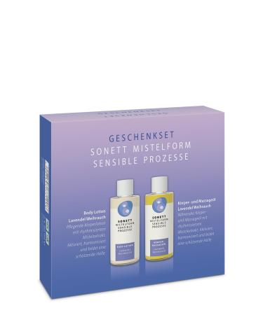Sonett Sonett Mistletoe Gift Set - Body Oil & Massage & Body Lotion - Lavender Incense