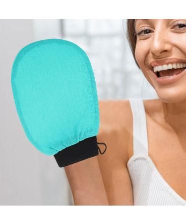 FRCOLOR Exfoliating Glove for Face & Body - Dead Skin Remover Mitt & Body Scrubber (Green) - Best International Shipping - Buy Online on GoSupps.com