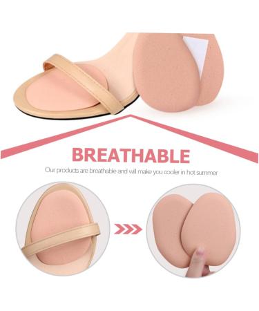 25 Pairs Forefoot Pads for Women & Men | Gel Shoe Inserts Metatarsal Foot Sleeves & Cushions for Heels & Flats - Buy Online on GoSupps.com