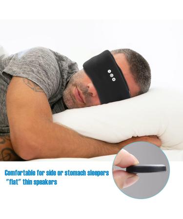ALASKA BEAR Bluetooth Sleep Headband with HD Stereo Music, Noise Reduction, and Thin Speakers - Black - Buy Online on GoSupps.com