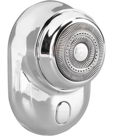 Electric Beard Trimmer Electric Beard Clipper Portable Strong Power Digital Display 300mAh Stainless Steel Blades for Travel (Silver) - Buy Online on GoSupps.com