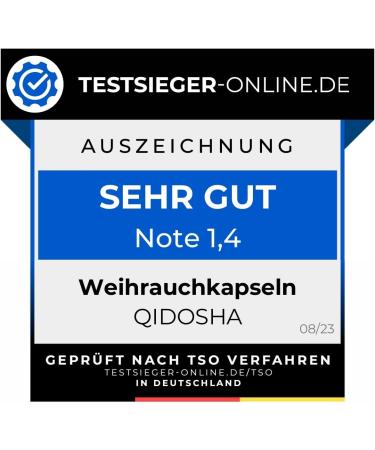 Qidosha Boswellia Serrata Frankincense Capsules - High Dose Test Winner 08/23 270 pcs 85% Boswellia Acid 500mg Extract per Capsule - Premium Quality Frankincense Supplements - Buy Online on GoSupps.com