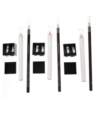 minkissy minkissy 3-Piece Eyebrow Pencil Set and Beauty Makeup Kit for Women Perfect for Shaping and Correcting Facial Imperfections