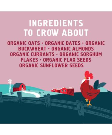 Seven Sundays Organic Farmers Market Muesli - Gluten Free, No Added Sugar, Non-GMO, Vegan - 12oz/pack of 4 - Buy Online on GoSupps.com