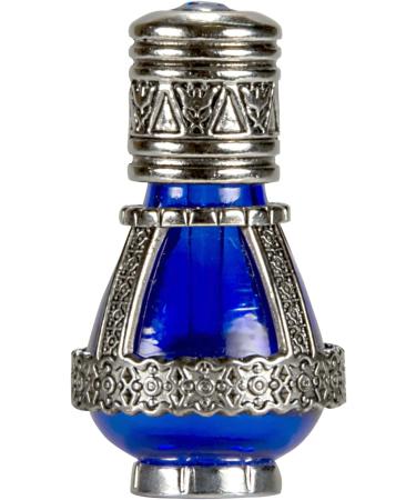 Buy Spikenard Anointing Prayer Oil - 0.24fl.oz in Reusable Blue Cobalt Glass Vial | International Shipping Available - Buy Online on GoSupps.com